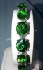 Lắc tay đá tổng hợp màu Emerald - MS: GEBAW031 - anh 2