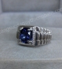 Nhẫn Nam đá Sapphire - MS: XTSARM015 - anh 3