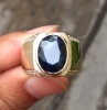 [Hàng đặt] Nhẫn Nam đá Sapphire thiên nhiên - MS: SARM025 - anh 1