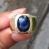 [Hàng đặt] Nhẫn Nam đá Sapphire thiên nhiên - MS: SARM025 - anh 5