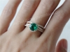 Nhẫn đá Hydroxit Emerald - MS: EMRW002 - anh 1