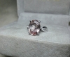 Nhẫn đá Tourmaline thiên nhiên 2 màu hồng nhạt,hồng đậm - MS:XTTURW009 - anh 1