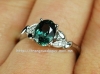 Nhẫn đá Sapphire xanh thiên nhiên - MS: SARW020 - anh 1