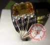 Nhẫn Nam đá Citrine thiên nhiên - MS : CITRM002 - anh 3